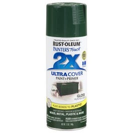 Painter's Touch 2X Spray Paint, Gloss Hunter Green, 12-oz.