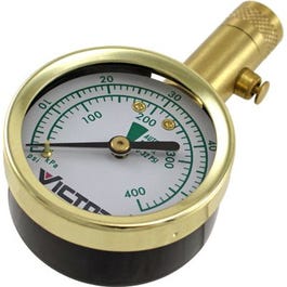 Dial Tire Gauge, 60 PSI