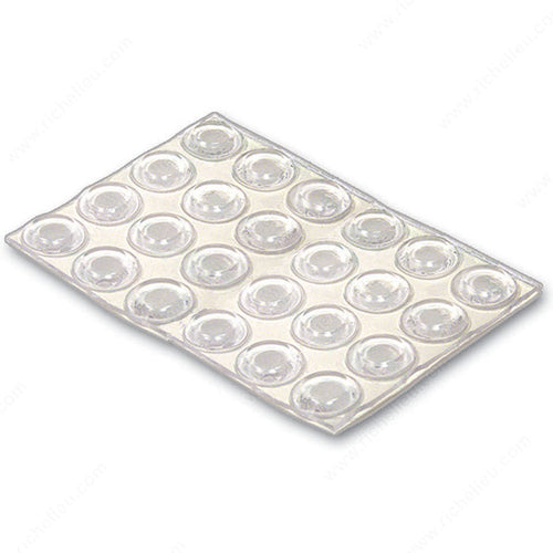 Richelieu Hardware PRO-TEC® PVC Round Bumper Pads 1/2 in. (1/2)