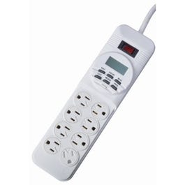 8-Outlet Indoor Digital Power Strip Timer