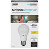 Intelli Motion-Activated LED Light Bulb, 6-Watts