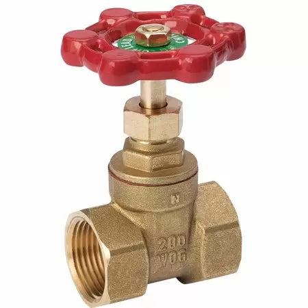 B & K Industries Gate Valve Forged Brass Compact Pattern 3/4” (3/4”)