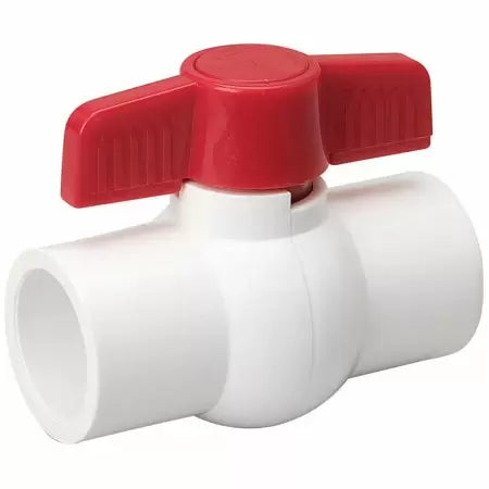 B & K Industries Series 6700WS PVC Ball Valve 1-1/4” (1-1/4”)