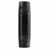 Mueller Black 1/4 Diameter Schedule 40 Nipples Close (1/4 x Close)