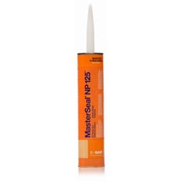 Elastomeric Polyurethane Sealant, NP125, Clear, 10.1-oz.