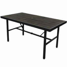 Nantucket Patio Dining Table, Steel, 40 x 72-In.