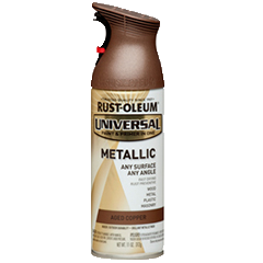 Rust-Oleum® Metallic Spray Paint Aged Copper (11 Oz, Aged Copper)