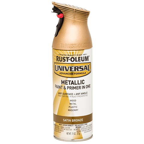 Rust-Oleum® Metallic Spray Paint Satin Bronze (11 Oz, Satin Bronze)