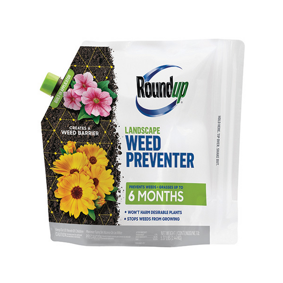 ROUNDUP LANDSCAPE WEED PREVENTER (5.4 lbs)