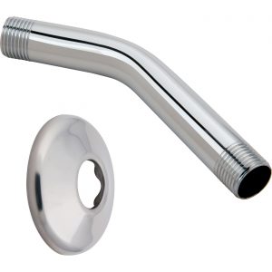 Master Plumber Shower arm/flange  6″ Chrome (6