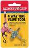 TIRE VALVE TOOL 4-WAY