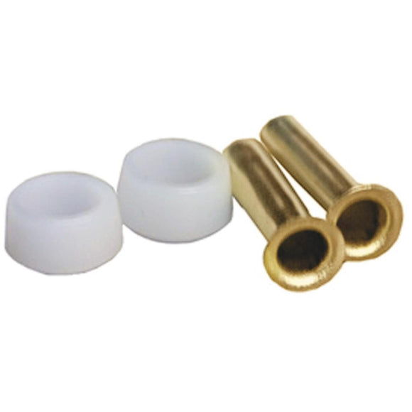 Lasco 1/2 In. OD Nylon & Brass Compression Insert