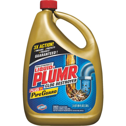 Liquid-Plumr 80 Oz. Pro-Strength Full Clog Destroyer