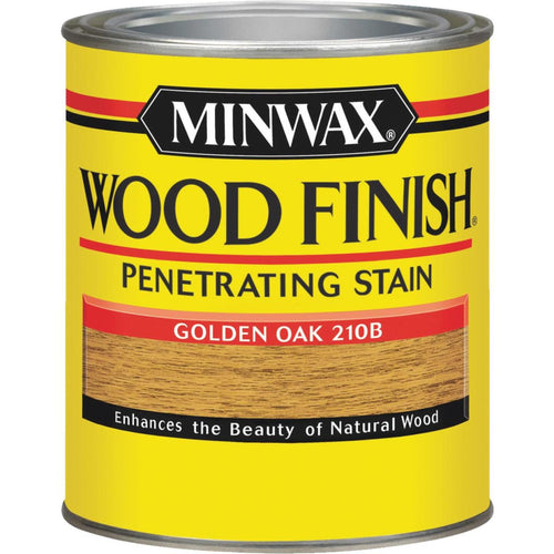 Minwax Wood Finish Penetrating Stain, Golden Oak, 1 Qt.