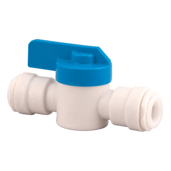 Watts 3/8 In. OD Straight Stop Plastic Plastic Push Valve PL-3041 (3/8 In. OD)