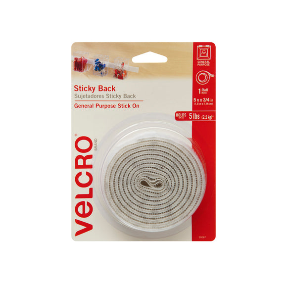 VELCRO® BRAND STICKY BACK TAPE (3/4