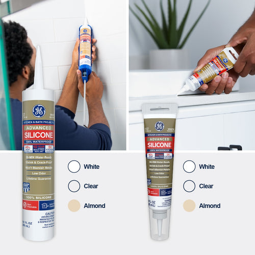 Henkel General Electric Advanced Silicone 2® Kitchen & Bath Sealant (2.8 Oz Squeeze Tube)