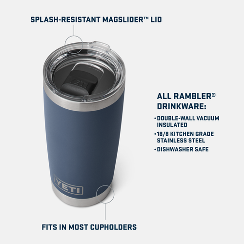 YETI Rambler 20 Oz. Tumbler (20 Oz Stainless Steel)