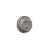 Schlage Single Cylinder Deadbolt (Satin Nickel)