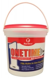 Red Devil ONETIME® Lightweight Spackling (1 Gallon) (1 Gallon)