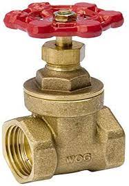 B & K Industries Gate Valve Forged Brass Compact Pattern 1-1/2” (1-1/2”)