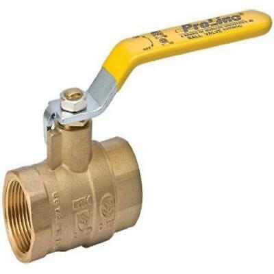 B & K Industries Series 7690T Brass Ball Valve 1-1/2” (1-1/2”)