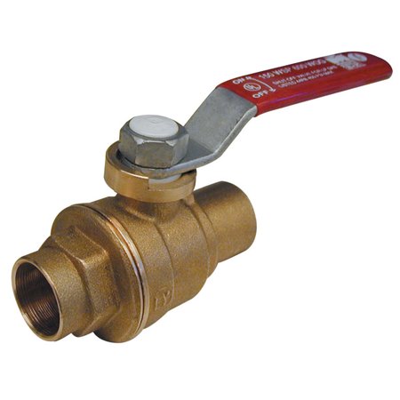 B & K Industries Series 7710S Brass Ball Valve 3/4 (3/4”)