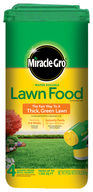 Miracle-Gro® Water Soluble Lawn Food (5 lbs)