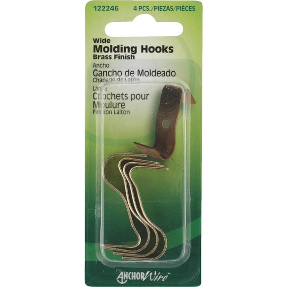 Hillman Anchor Wire Moulding Hooks (4 Count)