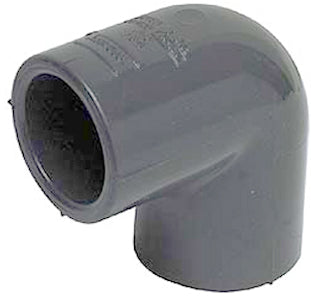 1 PVC SCH 80 FEMALE 90°,ELBOW (FPTXFPT