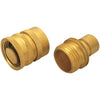 Landscapers Select GB9615 Hose Connector Male and Female Brass