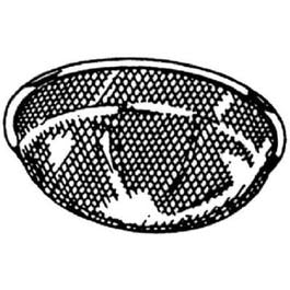 Range Hood Filter, Round Aluminum, 10-1/2-In.