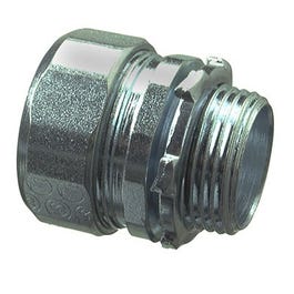 Rigid Compression Connector, Indoor, 1-In., 2-Pk.