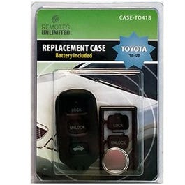 Toyota Remote 4-Button Replacement Case & Battery