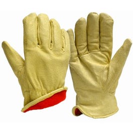 Winter Gloves, Pigskin, 40G Thinsulate, Men's Large