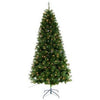 Artificial Pre-Lit Christmas Tree, Yardley Fir, 250 Clear Lights, 6.5-Ft.