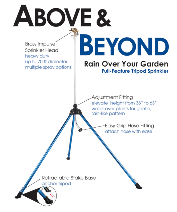 DRAMM Introduces the Tripod Impulse Sprinkler