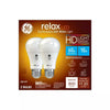 GE Lighting GE Relax HD A19 LED Light Bulbs General Purpose Bulbs 60 Watt Replacement Soft White