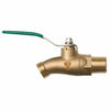 Ball Valve, Quarter Turn, Lead-Free, 1/2 MIP x 3/4-In. Hose Thread