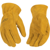 Kinco Kids' Suede Cowhide Driver