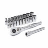 Master Mechanic 20-Pc. SAE/Metric Socket Set 1/4 Drive