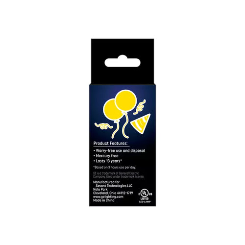 GE Classic LED 40 Watt Replacement, Yellow Light, A15 Specialty Bulb (1 Pack)