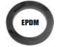 Green Leaf Replacement Gasket for Camlock Couplings2” EPDM Gasket