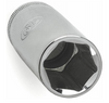 Master Mechanic Metric Deep Socket, 6-Point, 1/2 In. Drive, 15mm