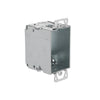 Raco 3 in. x 2 in. Switch Box Gangable 2-1/2 in. Deep One 1/2 in. KO & NMSC Clamps Plaster Ears