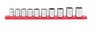 Master Mechanic 3/8 In. Drive Metric Socket Set (10-Piece)