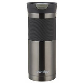 Byron Travel Mug, Gunmetal, 20-oz.
