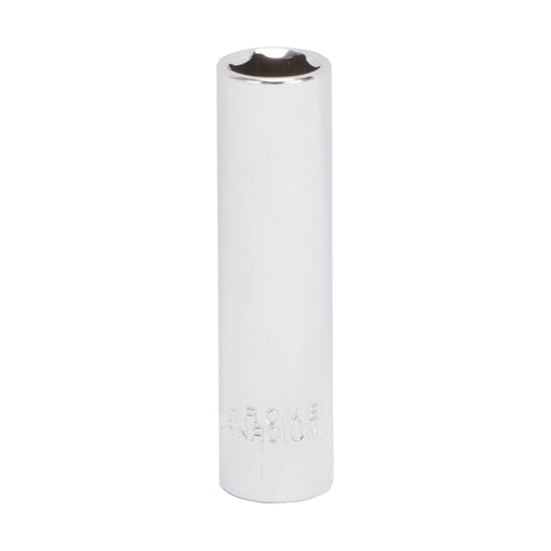 Vulcan Drive Standard Socket SAE 1/4 Drive 6-Point Chrome Vanadium Steel Chrome