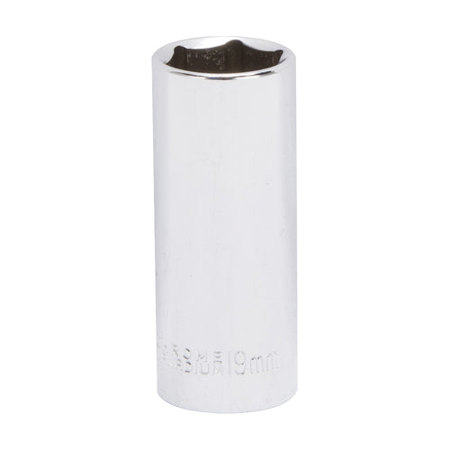 Vulcan Drive Standard Socket Metric 3/8 Drive 6-Point Chrome Vanadium Steel Chrome