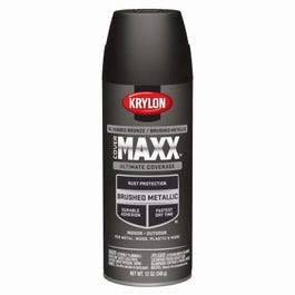 CoverMaxx Spray Paint & Primer, Metallic, Oil-Rubbed Bronze, 12-oz.